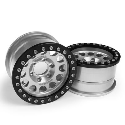 1/10 Method 105 1.9 Race Crawler Wheels 12mm Hex, Clear/Black Anodized (2) 1/10 Method 105 1.9 Race Crawler Wheels 12mm Hex, Clear/Black Anodized (2)