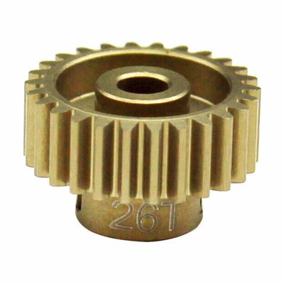 26t 48p Hard Anodized 7075 Pinion Gear 26t 48p Hard Anodized 7075 Pinion Gear
