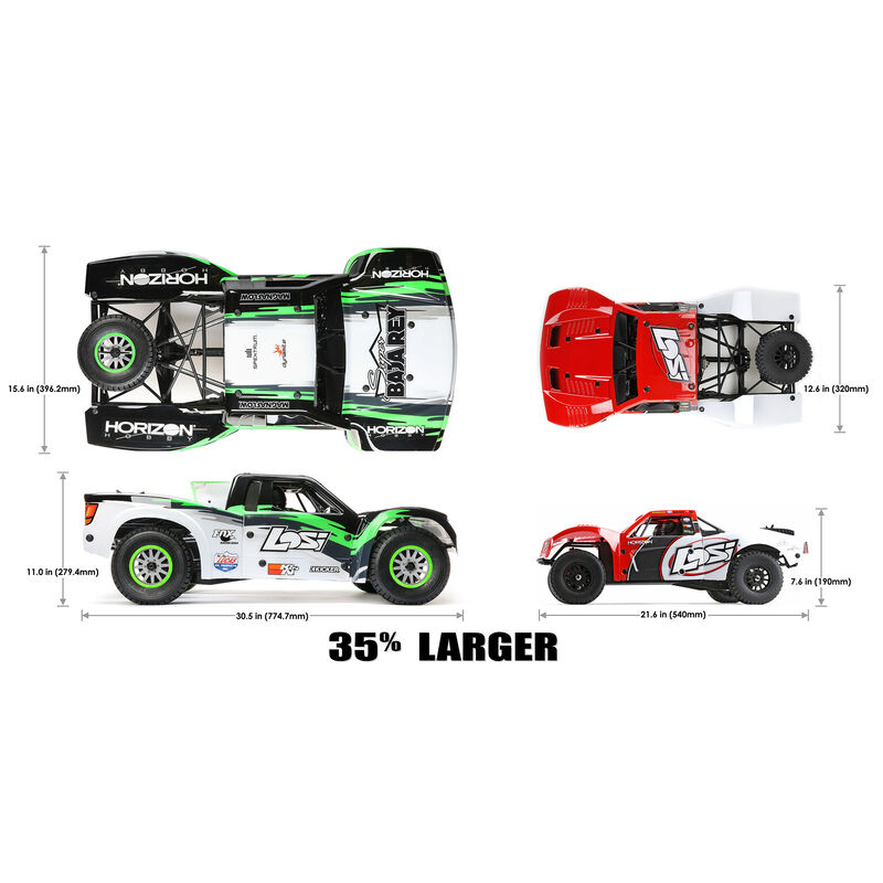 Losi 1/6 Super Baja Rey 4WD Desert Truck Brushless RTR with AVC 