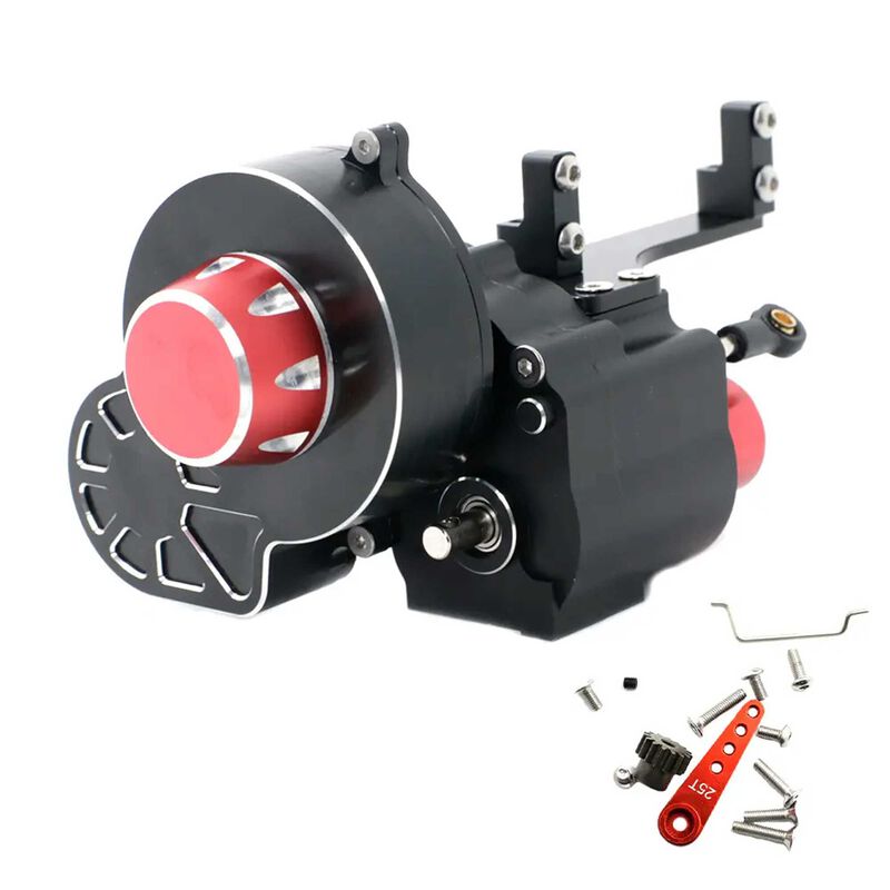 INTEGY CNC Hi-Lift Gearbox Rear Conversion For Axial Wraith 2.2 RC Rock Racer - Upgrade Part-510057