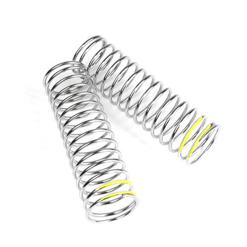 TEKNO RC LLC 70mm Rear LF Shock Springs, Yellow (2.56lb/in) (2) TEKNO RC LLC 70mm Rear LF Shock Springs, Yellow (2.56lb/in) (2)