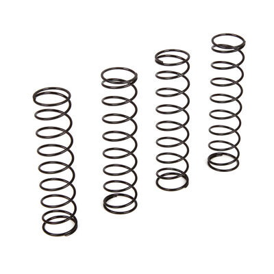 Shock Spring, Black, Set (4): 1/10 4WD All Shock Spring, Black, Set (4): 1/10 4WD All
