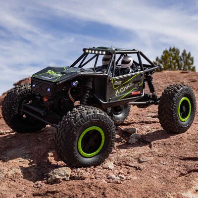 1/18 UTB18 Capra 4X4 RTR Brushed Rock Crawler (Battery & Charger Included), Black 1/18 UTB18 Capra 4X4 RTR Brushed Rock Crawler (Battery & Charger Included), Black