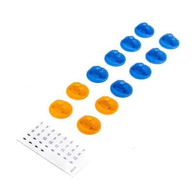 Gate Marker Set, Blue, Orange (12): Axial SCX30 Gate Marker Set, Blue, Orange (12): Axial SCX30