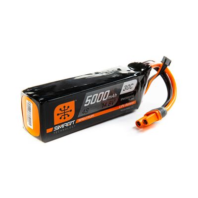 14.8V 5000mAh 4S 30C Smart LiPo Battery: IC5 14.8V 5000mAh 4S 30C Smart LiPo Battery: IC5