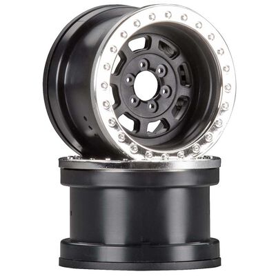 1/10 Trail Ready HD Series 2.2 Wheels, 12mm Hex, Chrome (2) 1/10 Trail Ready HD Series 2.2 Wheels, 12mm Hex, Chrome (2)