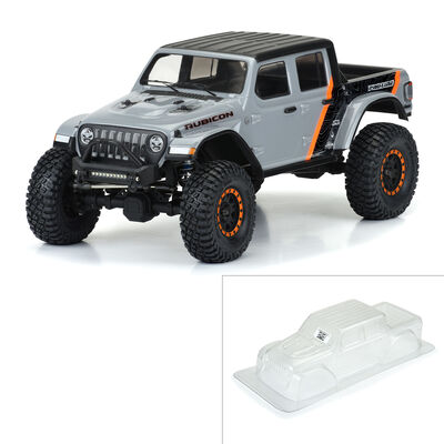 1/10 2020 Jeep Gladiator Clear Body 12.3" (313mm) Wheelbase Crwlrs 1/10 2020 Jeep Gladiator Clear Body 12.3" (313mm) Wheelbase Crwlrs