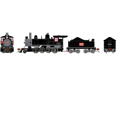 HO ATH 2-8-0 Steam Locomotive, CG #223 HO ATH 2-8-0 Steam Locomotive, CG #223
