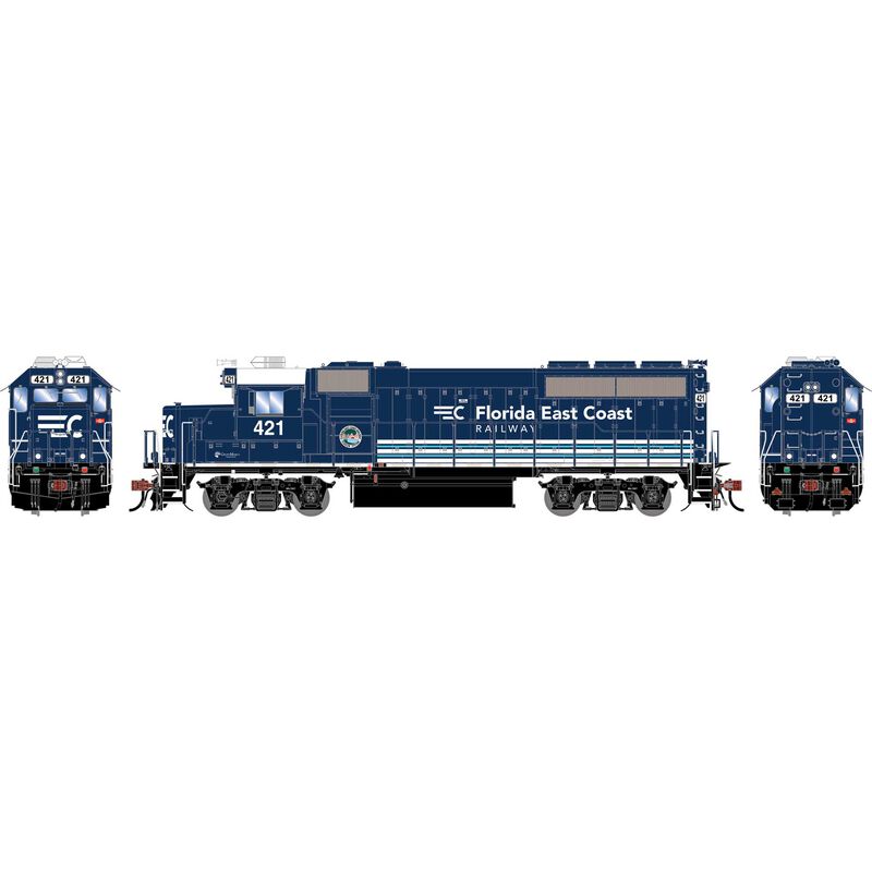 HO GP40-2 Locomotive with DCC & Sound, FEC #421