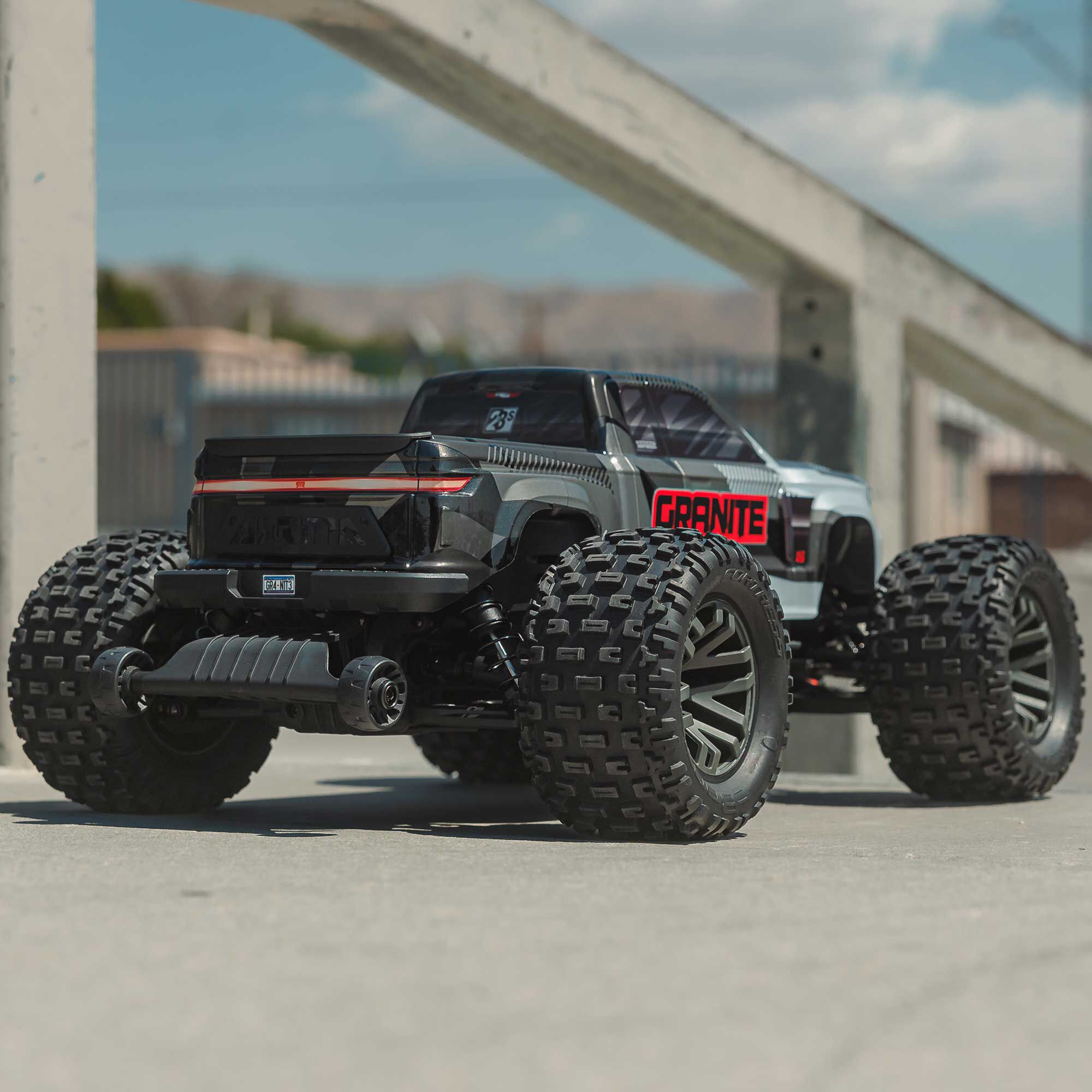 �˾���ũ ARA4302V4T3 [ARRMA] 1/10 GRANITE 223S DSC 4X4 RTR �귯�ø��� ���� Ʈ��, �� ��Ż 10