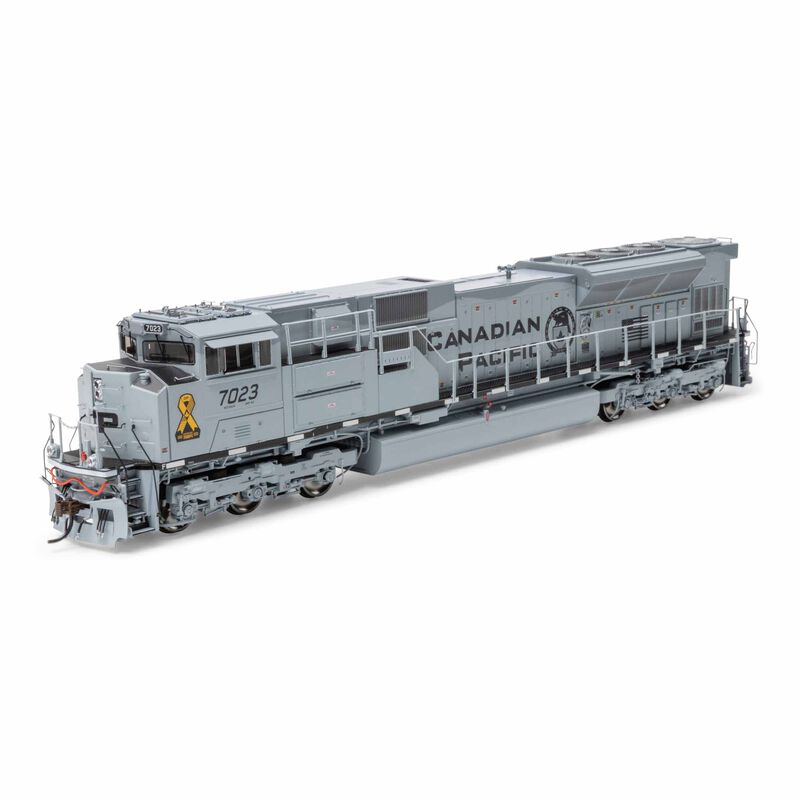 HO GEN EMD SD70ACU Locomotive, CP/Military Tribute #7023