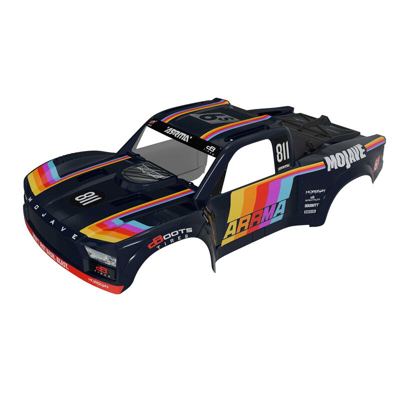 ARRMA MOJAVE 6S BLX Painted, Decaled, Trimmed Body Blue