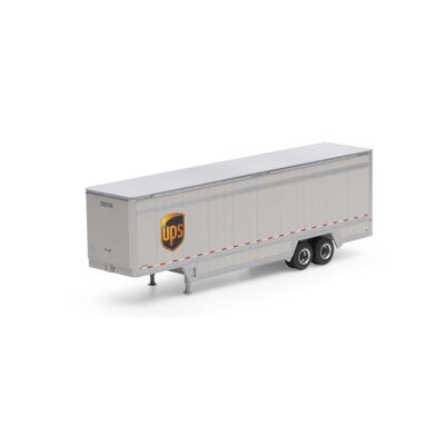 HO 40' Drop Sill Parcel Trailer, UPS/Logo #708745 HO 40' Drop Sill Parcel Trailer, UPS/Logo #708745