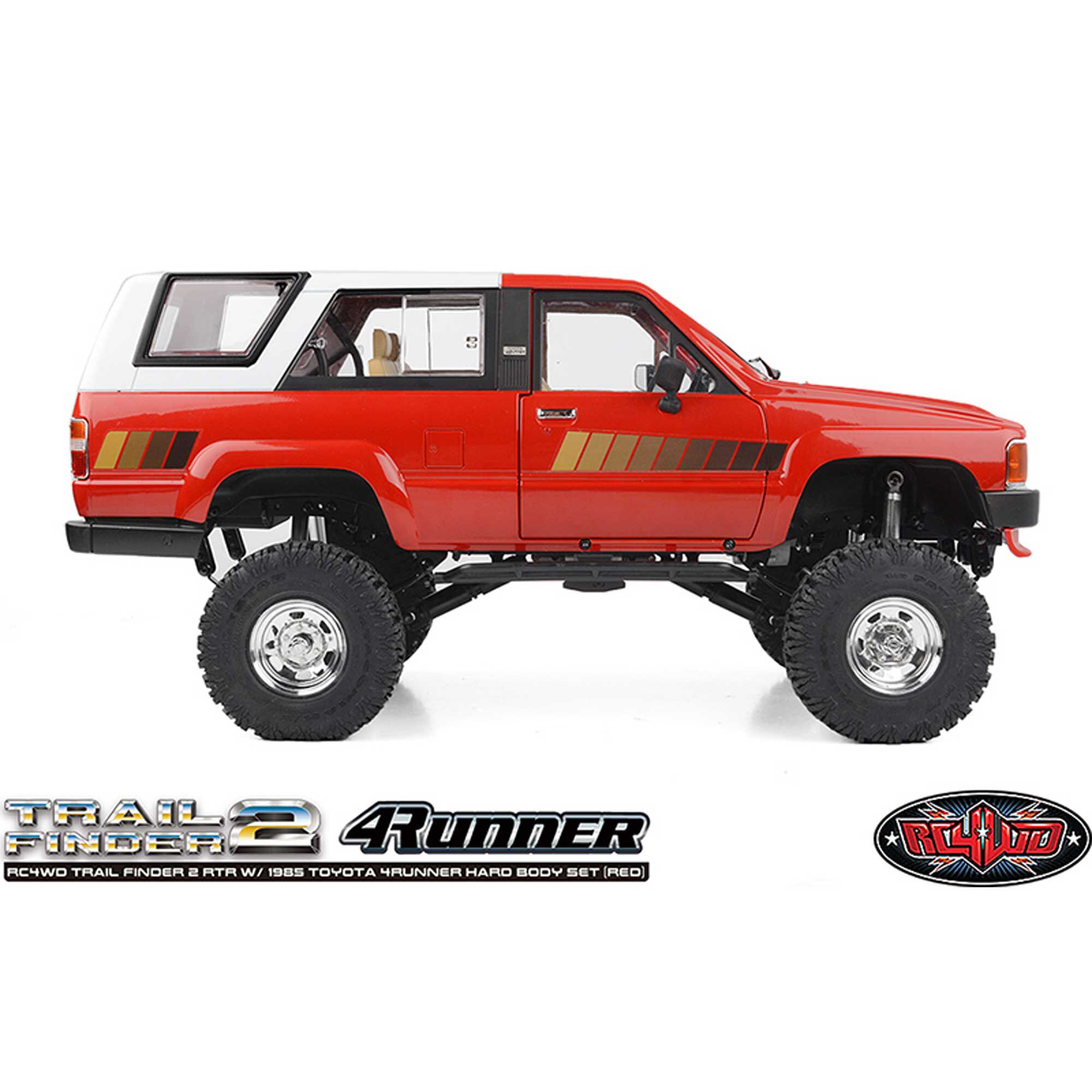 RC4WD Trail Finder 2 1985 Toyota 4Runner Hard Body RTR, Red