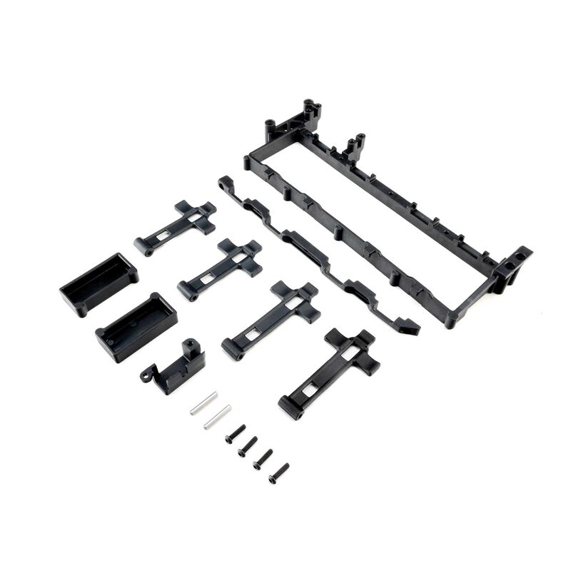 Losi Battery Tray, Servo Mount Set: 22S DLM