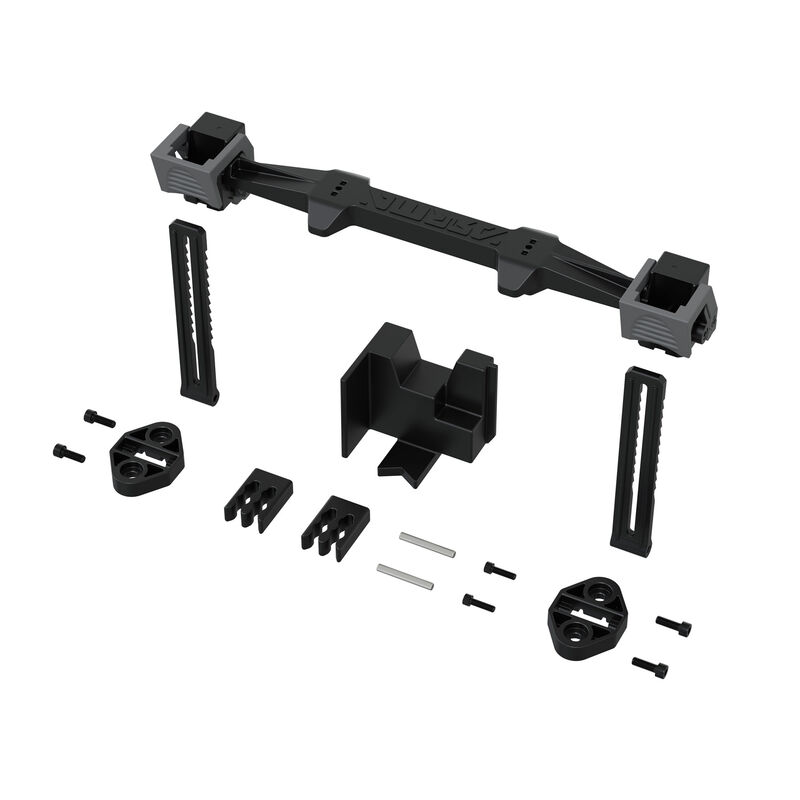 ARRMA Ratchet Battery Mounting Set, Gunmetal ARRMA Ratchet Battery Mounting Set, Gunmetal