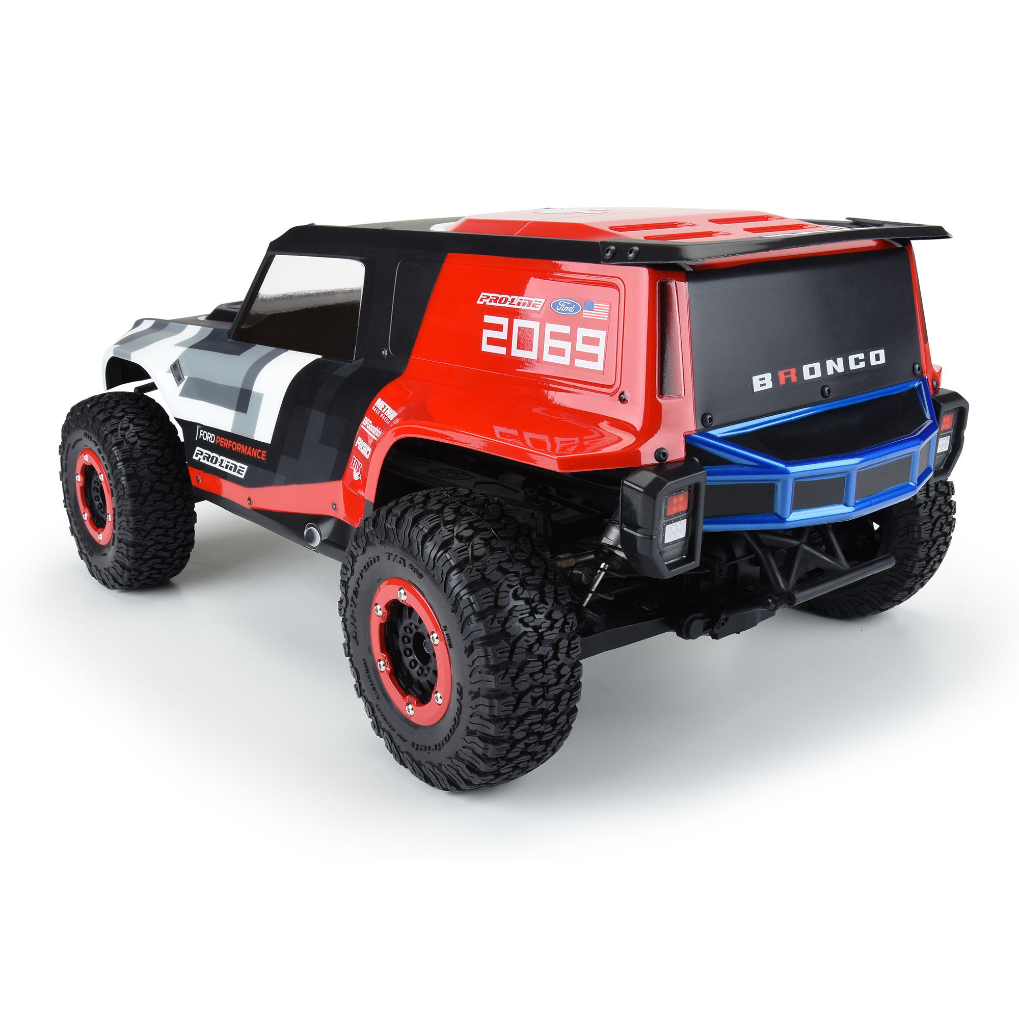 [���ܼ�] PRO358600 [PROLINE-RACING] 3586-00 1/10 Ford? Bronco R Clear Body for Tenacity�� SCT/TT Pro,Senton�� 4x4, Big Rock�� 4x4,
