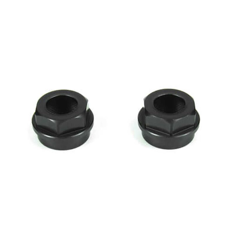 Shock Cartridge Caps Aluminum Gun Metal Anodized (2): EB48