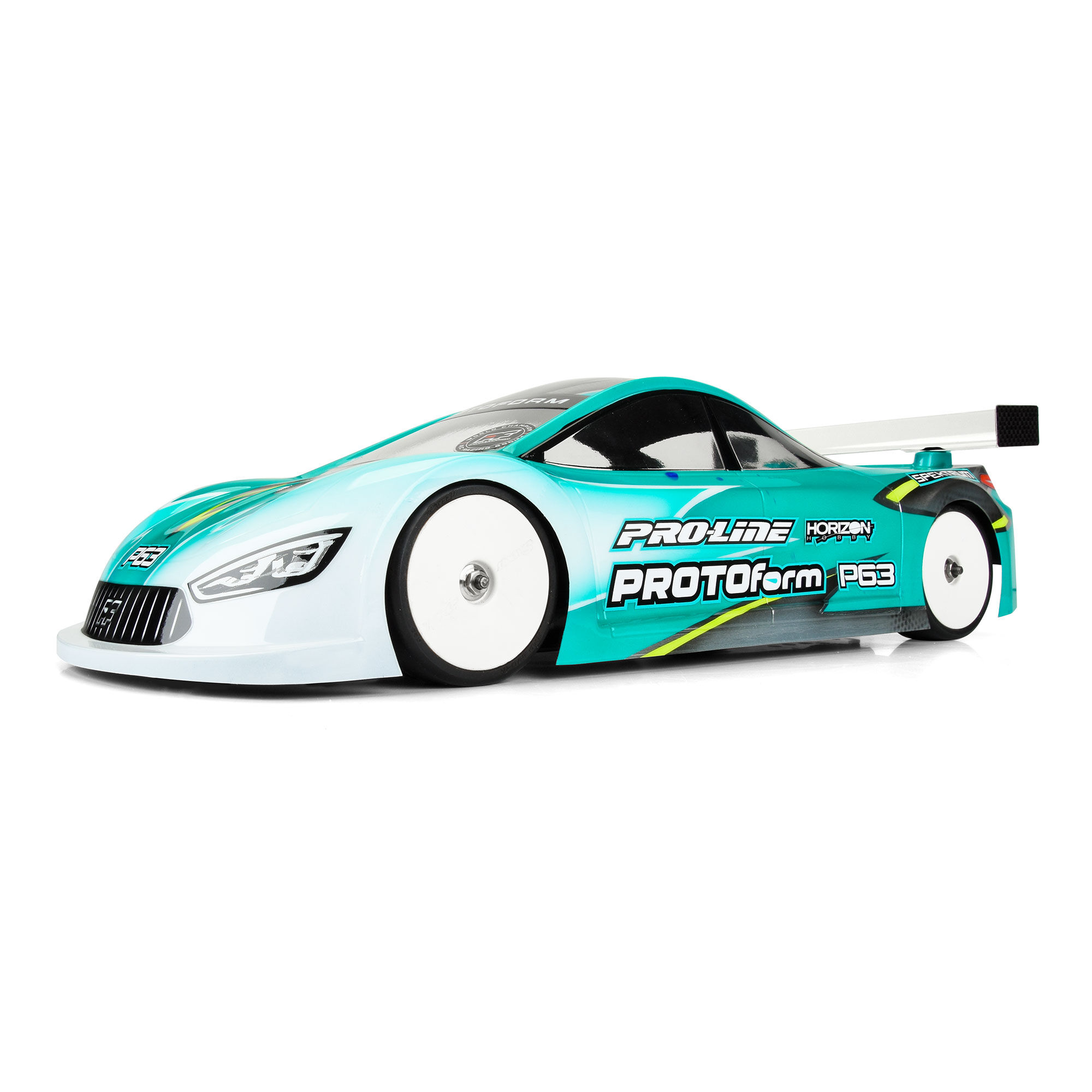 ASSOCIATED 10R5.1 ワールドGT PROTOFORM新品ボディ付 PROTOform 1/10 P63 Light Weight (0.65mm) Clear Body for 190mm TC