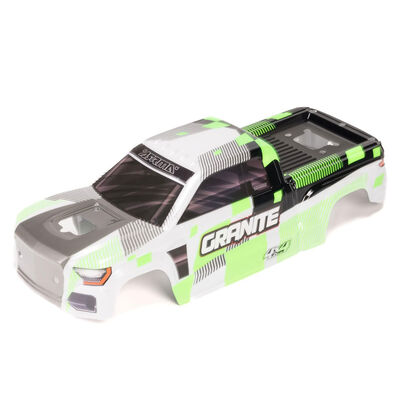 1/10 Clipless Painted Decaled Body, Green: GRANITE 4X4 1/10 Clipless Painted Decaled Body, Green: GRANITE 4X4