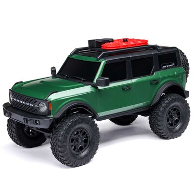 1/24 SCX24 Ford Bronco 4X4 RTR Brushed Rock Crawler (Battery & Charger Included), Green 1/24 SCX24 Ford Bronco 4X4 RTR Brushed Rock Crawler (Battery & Charger Included), White