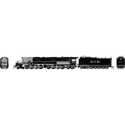 N GEN 4-8-8-4 'Big Boy' Locomotive w/DCC & Sound, Legendary Liveries NdeM #4000 N GEN 4-8-8-4 'Big Boy' Locomotive w/DCC & Sound, Legendary Liveries NdeM #4000