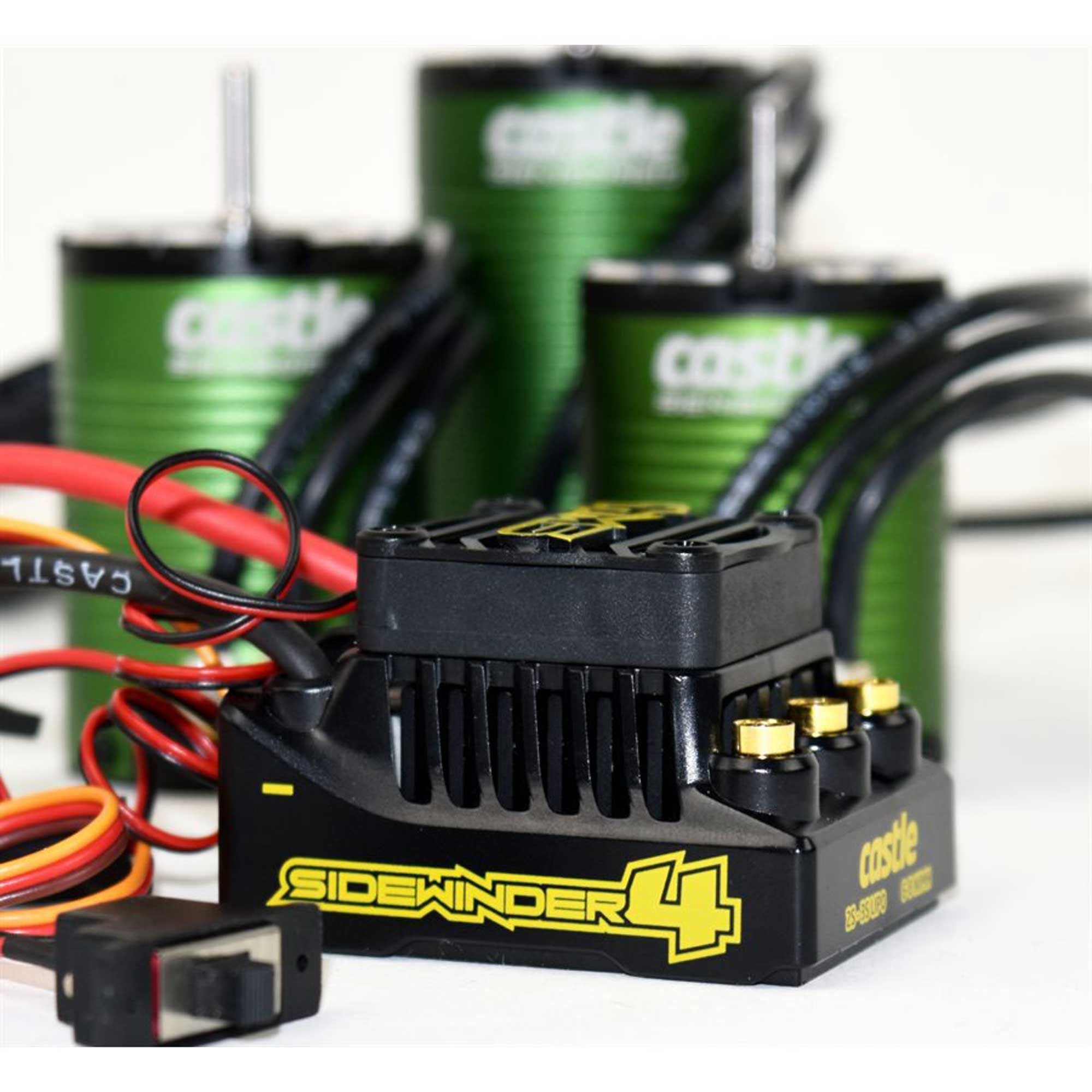 Castle Creations SW4 ESC CC BEC2.0付き Castle Creations Castle Creations SW4 12.6V 2A BEC WP SL ESC 1406
