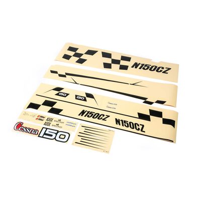 Decal Set: Carbon-Z Cessna 150 Decal Set: Carbon-Z Cessna 150