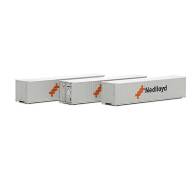 N 40' Corrugated Low Container, Nedlloyd #1 (3) N 40' Corrugated Low Container, Nedlloyd #1 (3)