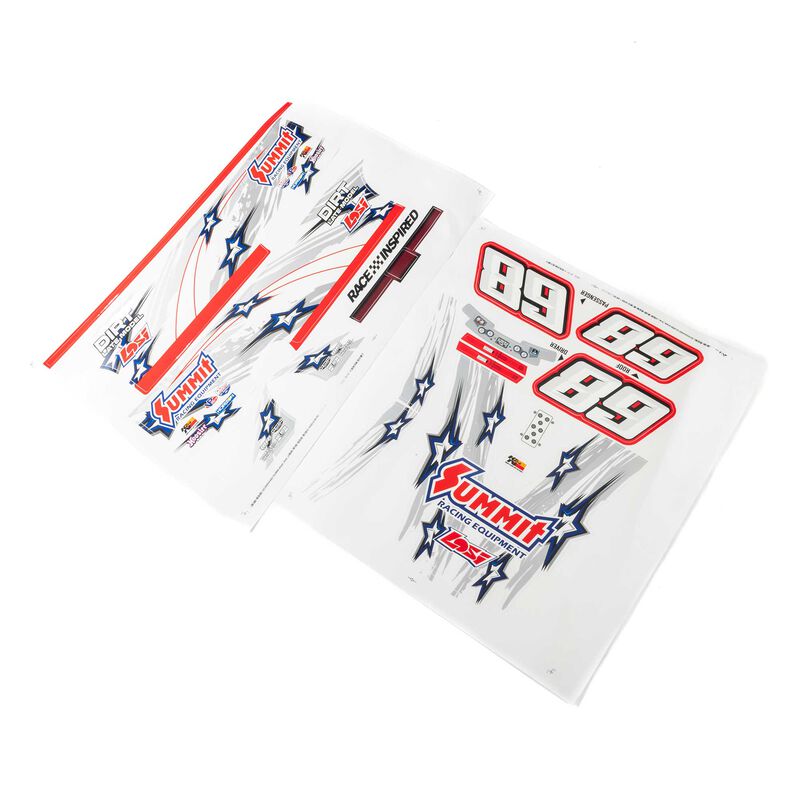 Losi Graphics Set, Summit Racing: 22S DLM