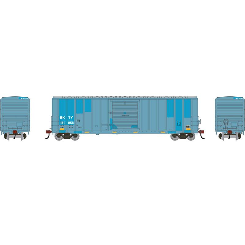 HO ATH 50' FMC 5347 Single Door Box Car, Primed For Grime BKTY #151058