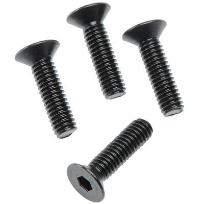 Flat Head Hex Machine Screw 4x15mm 4x4 (4) Flat Head Hex Machine Screw 4x15mm 4x4 (4)