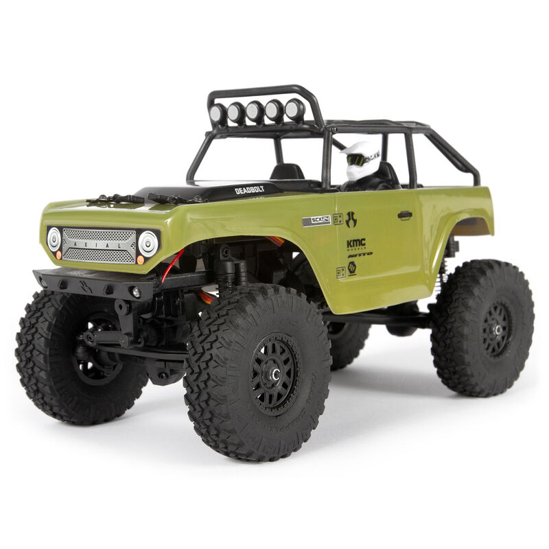 Axial 1/24 SCX24 Deadbolt 4X4 RTR Brushed Rock Crawler (Battery