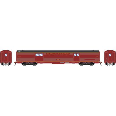 HO RND Streamline Baggage Car, NS #25 HO RND Streamline Baggage Car, NS #25