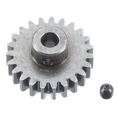 Extra Hard Steel 5mm Bore 1 Module Pinion, 23T Extra Hard Steel 5mm Bore 1 Module Pinion, 23T