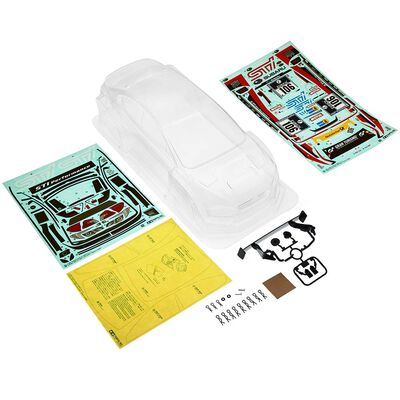1/10 Subaru WRX STI NBR Challenge Clear Body Parts Set 1/10 Subaru WRX STI NBR Challenge Clear Body Parts Set