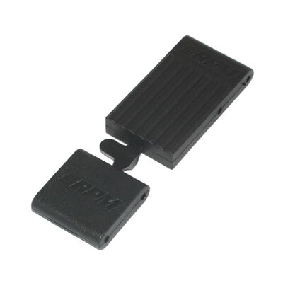 Front & Rear Bulkhead Brace, Black: TMX 3.3,EMX Front & Rear Bulkhead Brace, Black: TMX 3.3,EMX