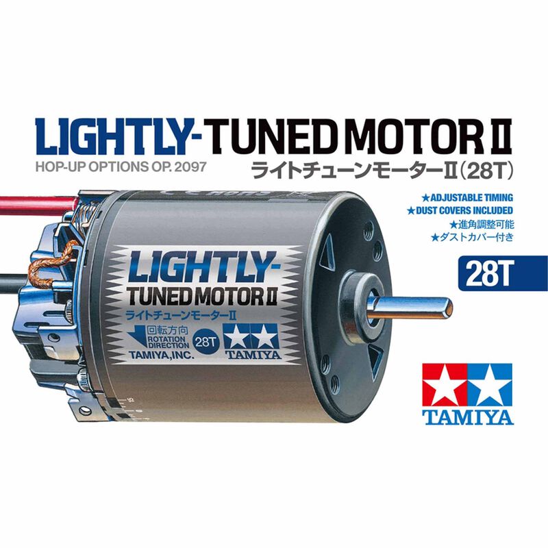 28T Lightly-Tuned Motor II Brushed Electric Motor