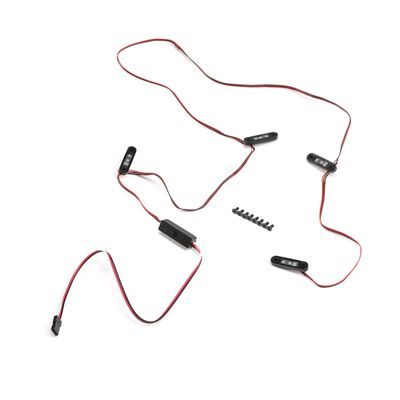 Multi-Color LED Rock Lights with Controller: SCX10 III Multi-Color LED Rock Lights with Controller: SCX10 III