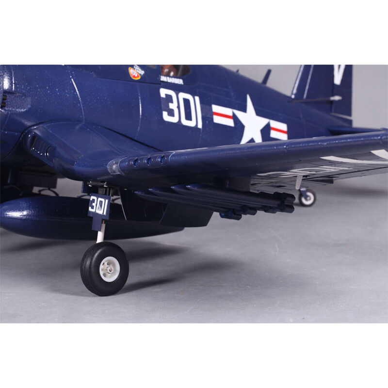 FMS F4U Corsair Blue PNP, 1400mm Horizon Hobby