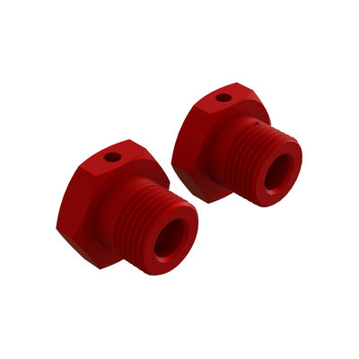 Aluminum Wheel, 17mm Hex, Red (2) Aluminum Wheel, 17mm Hex, Red (2)