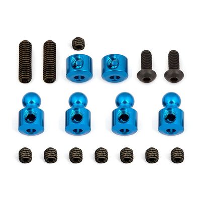 Anti-Roll Bar Hardware, 1/10 Team Associated RC10T6.1 Anti-Roll Bar Hardware, 1/10 Team Associated RC10T6.1