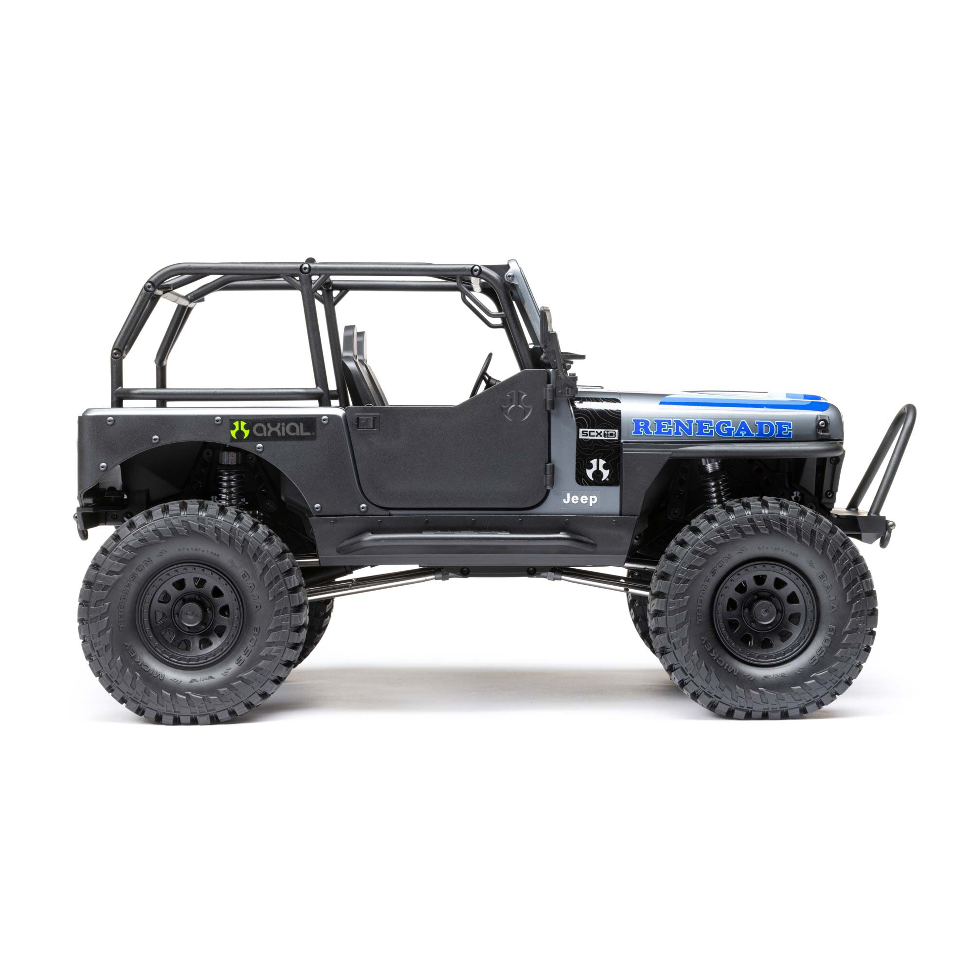 1/10 SCX10 III Jeep CJ-7 4WD Brushed RTR, Red - AXI03008T1