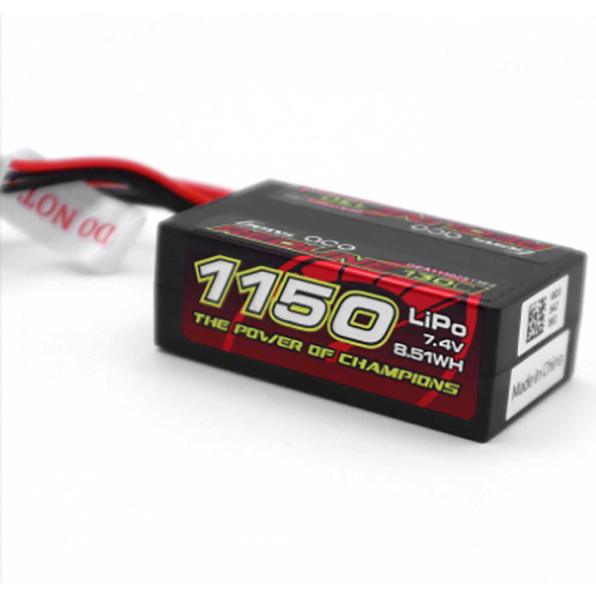 ⭐︎⭐︎ Gens ace 7.4V 1150mAh 2S 60C Hardcase G-Tech LiPo Battery: IEC2