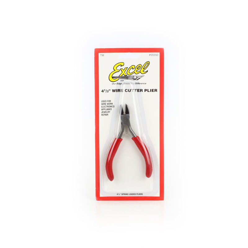 Excel Hobby Blade Corp Pliers,41/2" Wire Cutter Horizon Hobby