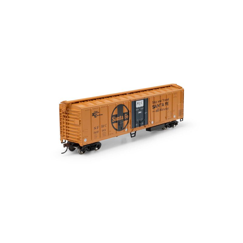 Roundhouse HO RND 50' Exterior Post Mechanical Reefer, SFRC #50793 Roundhouse HO RND 50' Exterior Post Mechanical Reefer, SFRC #50793