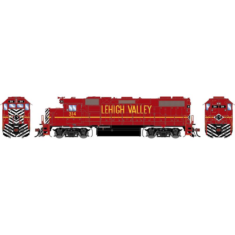 HO GEN GP38-2 Locomotive w/DCC & Sound, LV #314