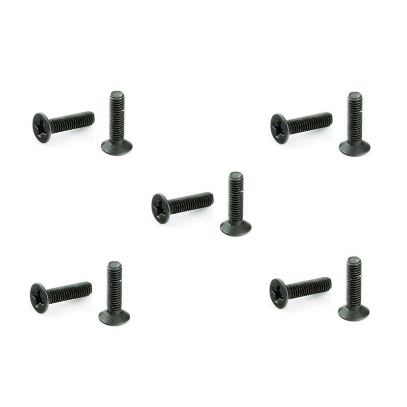 Flat Head Cross Machine Screw 3x12mm (10) Flat Head Cross Machine Screw 3x12mm (10)