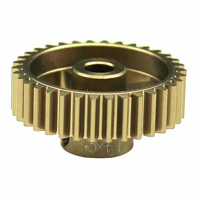 34t 48p Hard Anodized 7075 Pinion Gear 34t 48p Hard Anodized 7075 Pinion Gear