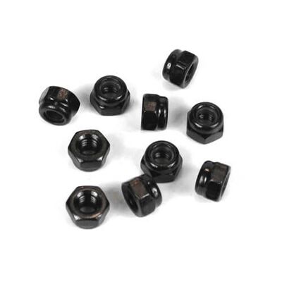 M4 Locknuts, Black (10) M4 Locknuts, Black (10)